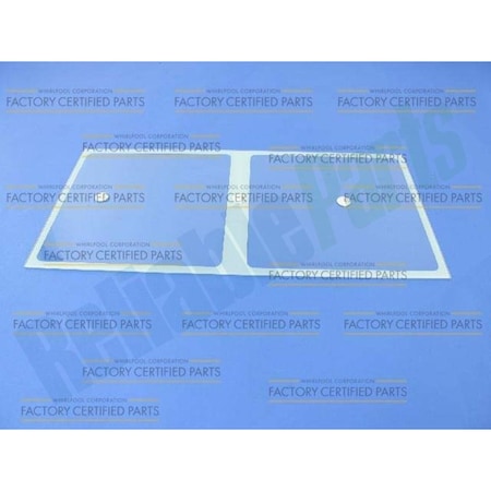 Whirlpool WP67006878 Whirlpool Refrigerator Crisper Glass WP67006878